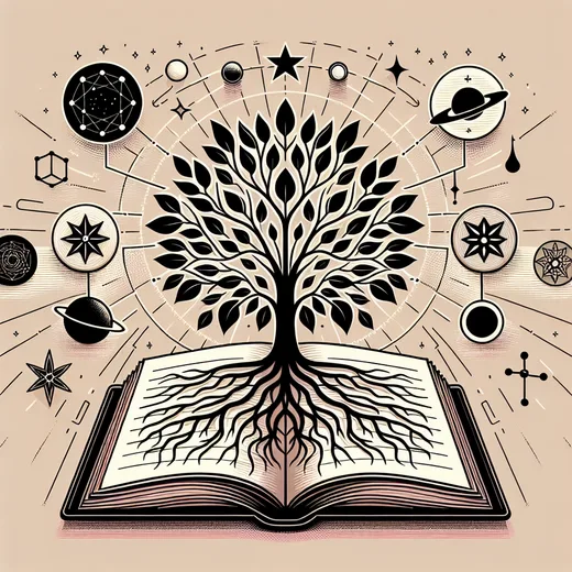 Cover artwork for Sefer Yetzirah (Book of Formation)